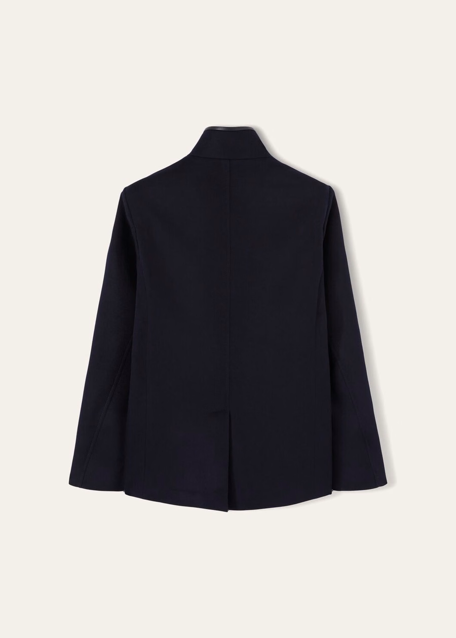 Jaqueta Spagna Cashmere Azul Marinho