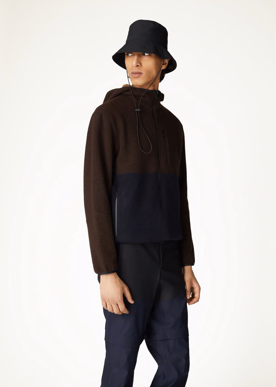 Moletom Terminillo Cashmere Ebony Melange/Azul Marinho