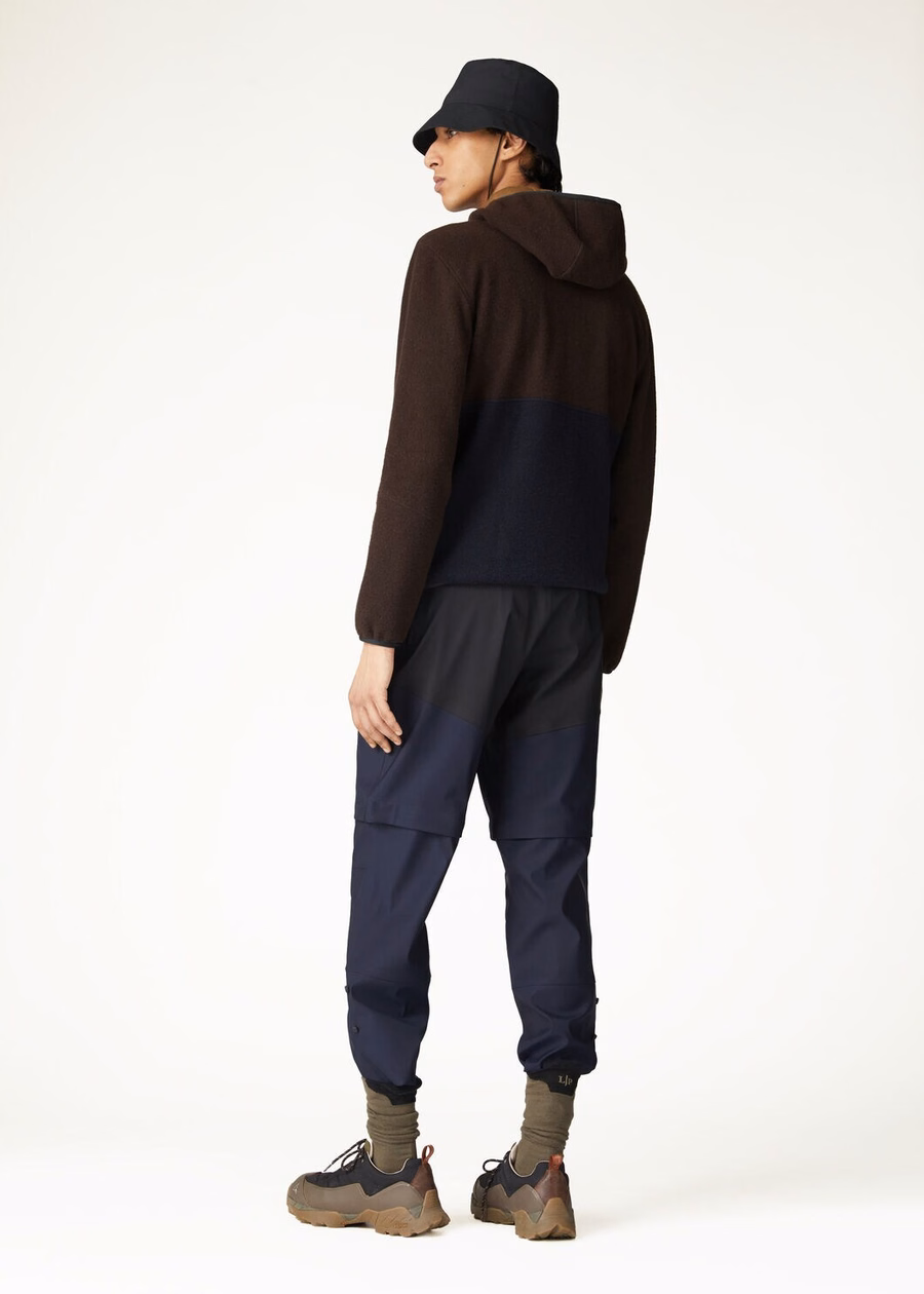 Moletom Terminillo Cashmere Ebony Melange/Azul Marinho