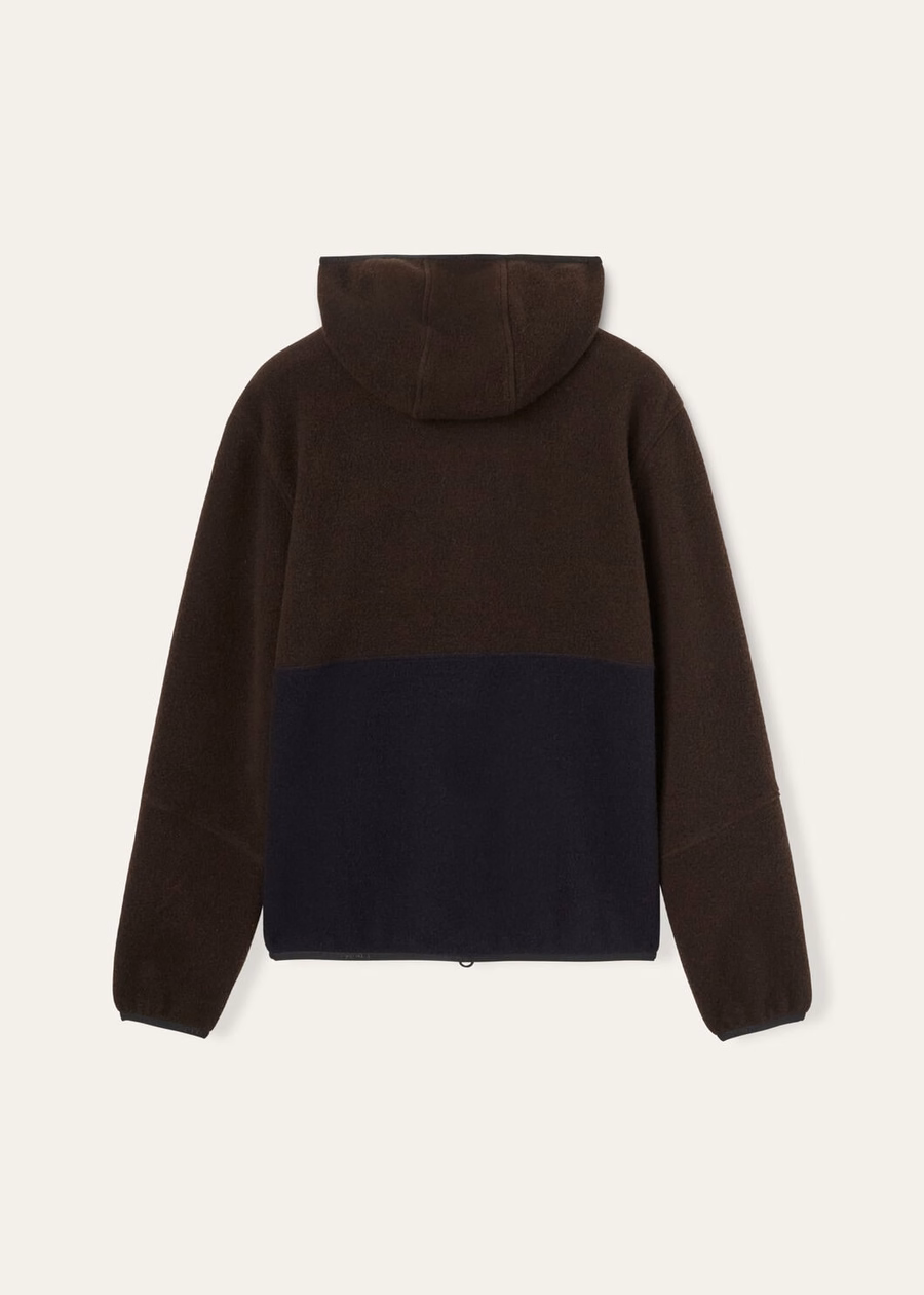 Moletom Terminillo Cashmere Ebony Melange/Azul Marinho