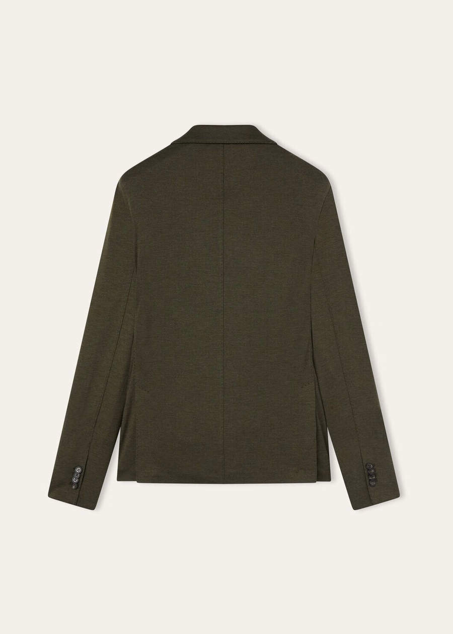 Jaqueta de suéter de cashmere e seda Pine Grove