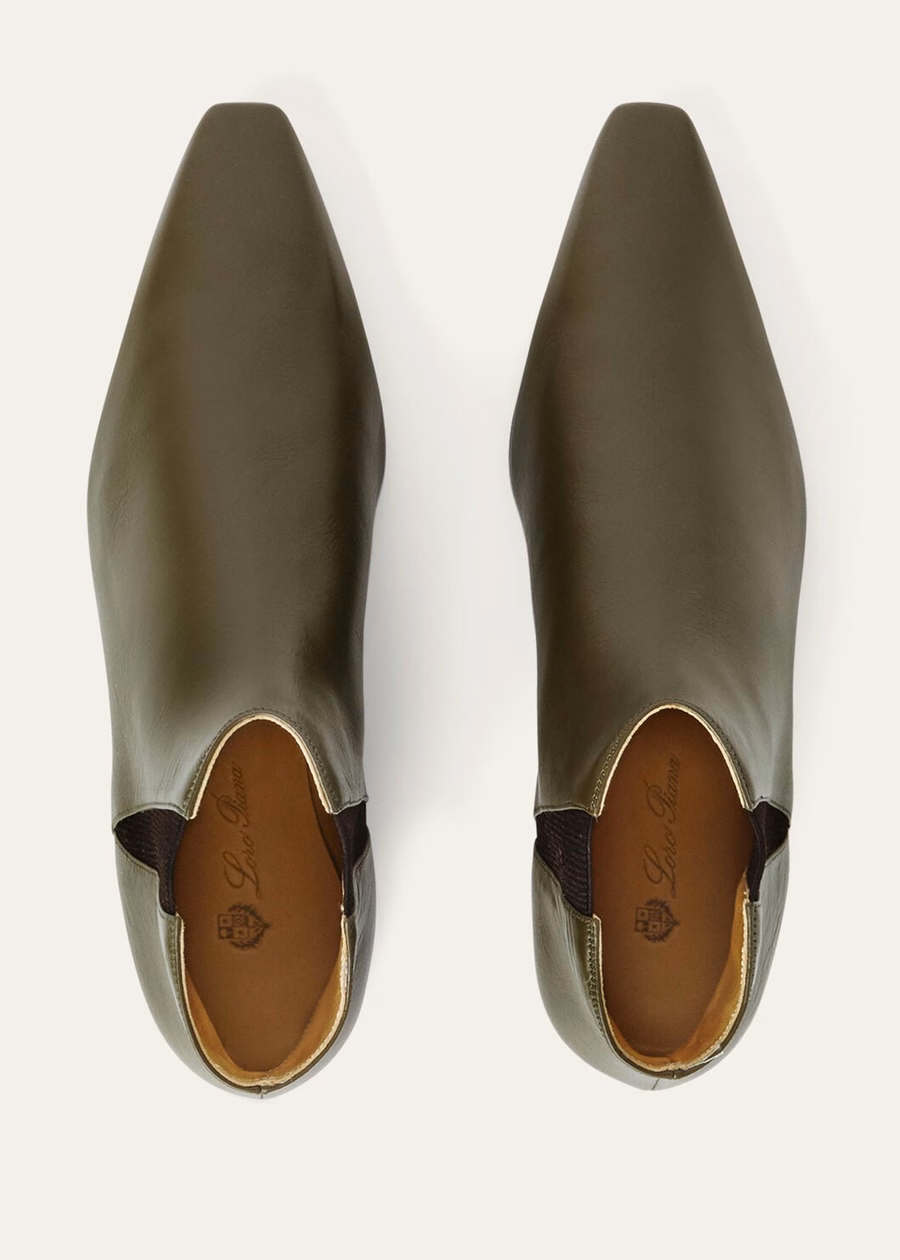 Botas de tornozelo Sumire em couro de bezerro CAPERS SICILIANAS