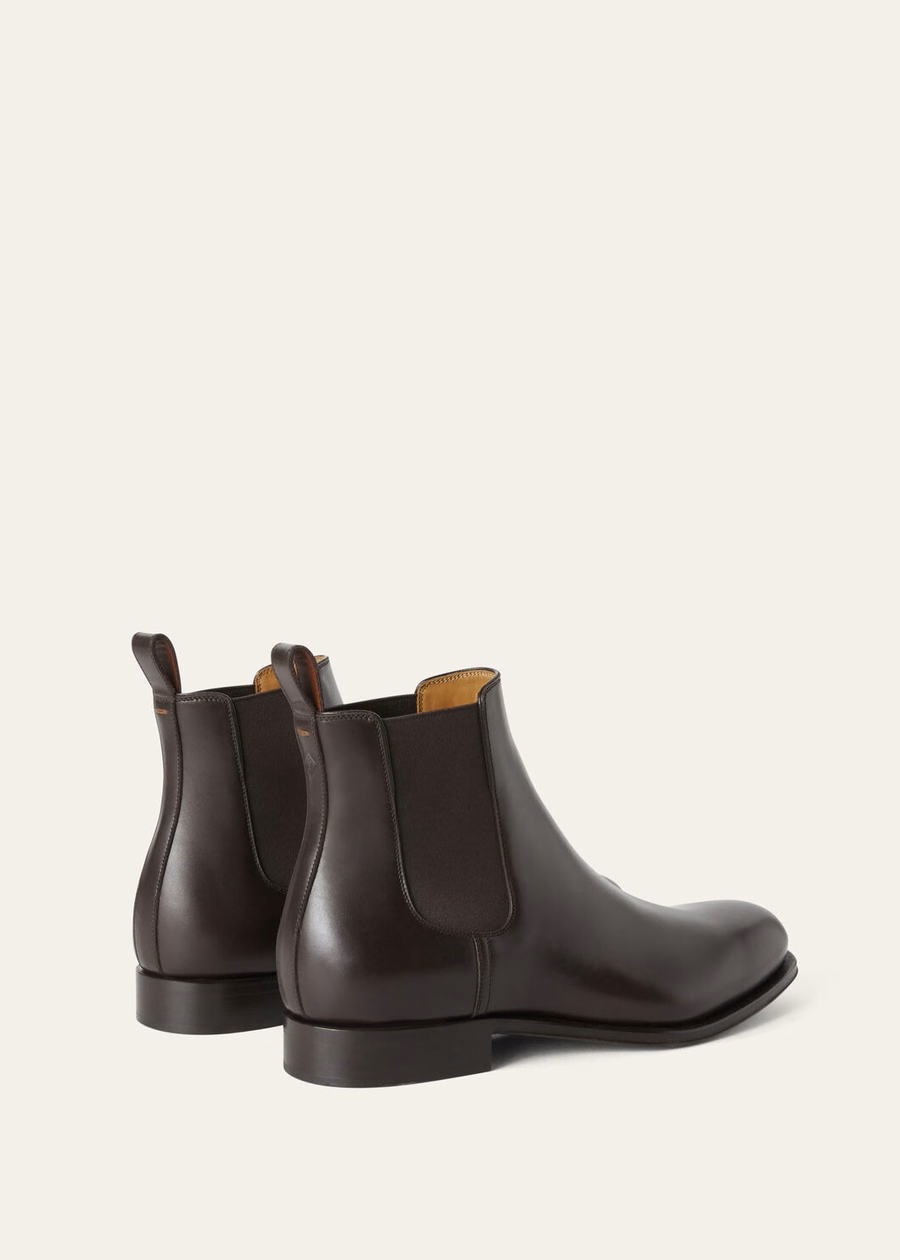 Botas Chelsea Rory Walk em couro de bezerro preto