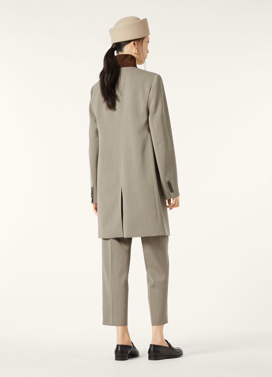Blain Coat Lã Virgem - Storm System® Layered Cake Melange