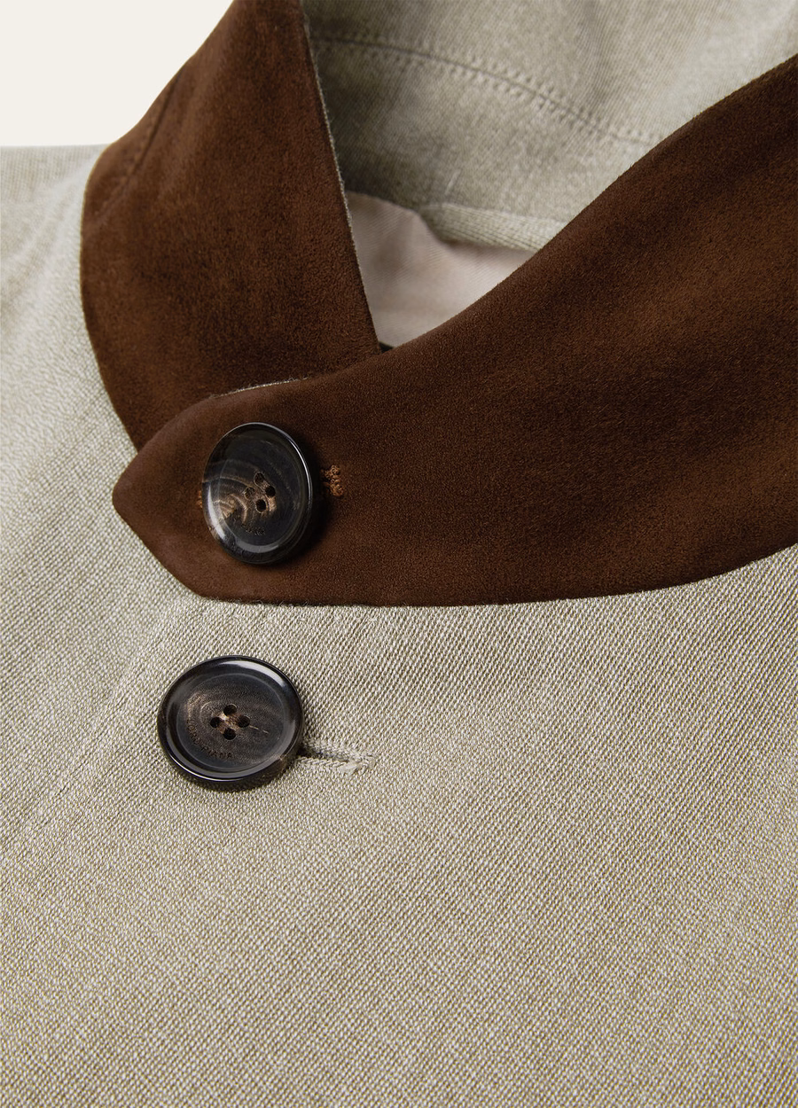Blain Coat Lã Virgem - Storm System® Layered Cake Melange