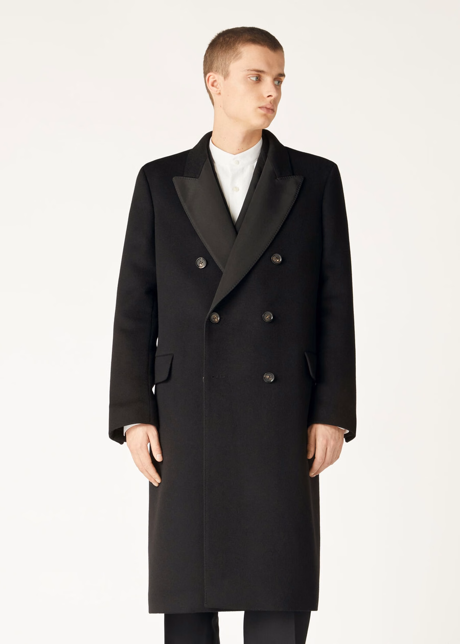 Casaco Renato de cashmere preto