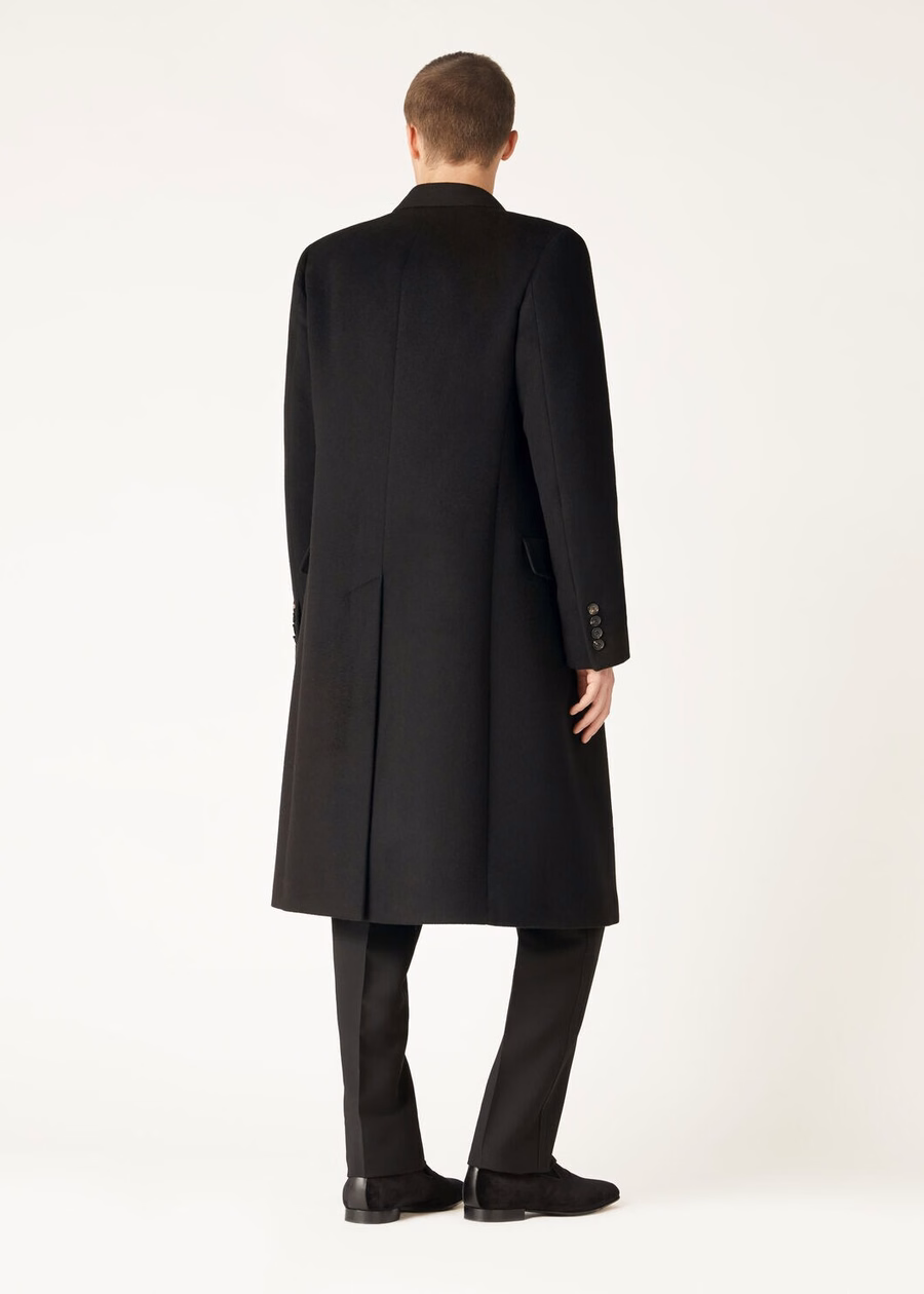 Casaco Renato de cashmere preto