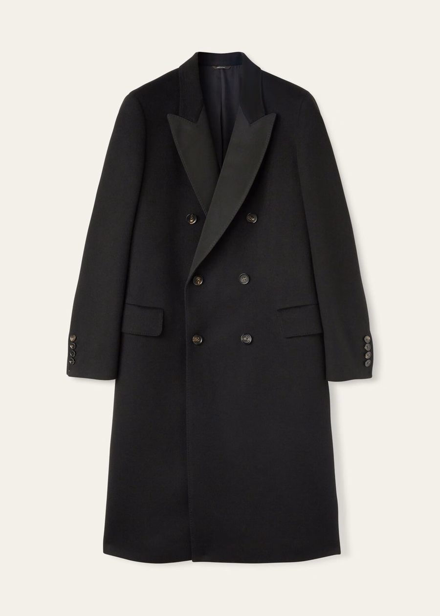 Casaco Renato de cashmere preto