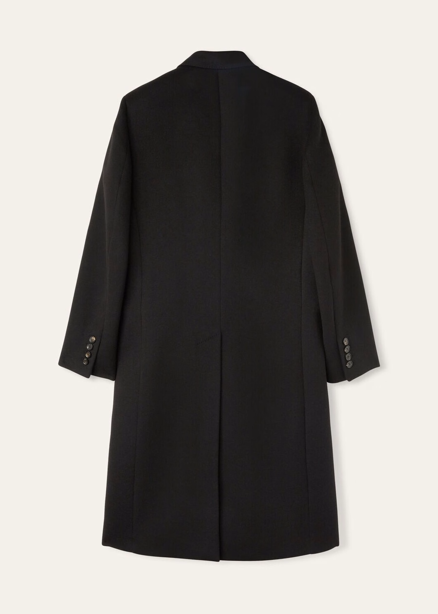 Casaco Renato de cashmere preto