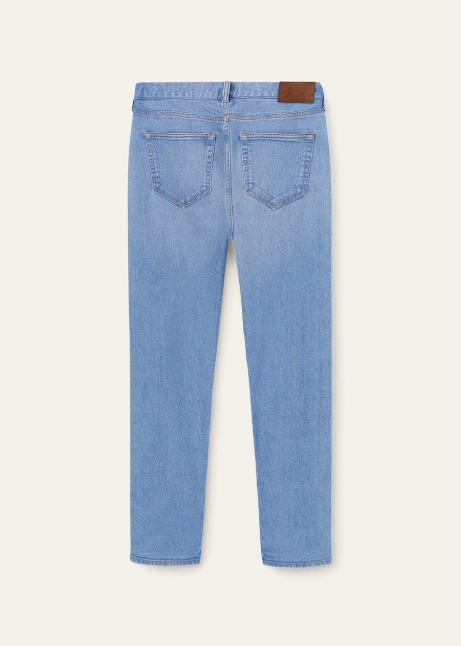 Calças Doccio Cotton Azul Claro Japão