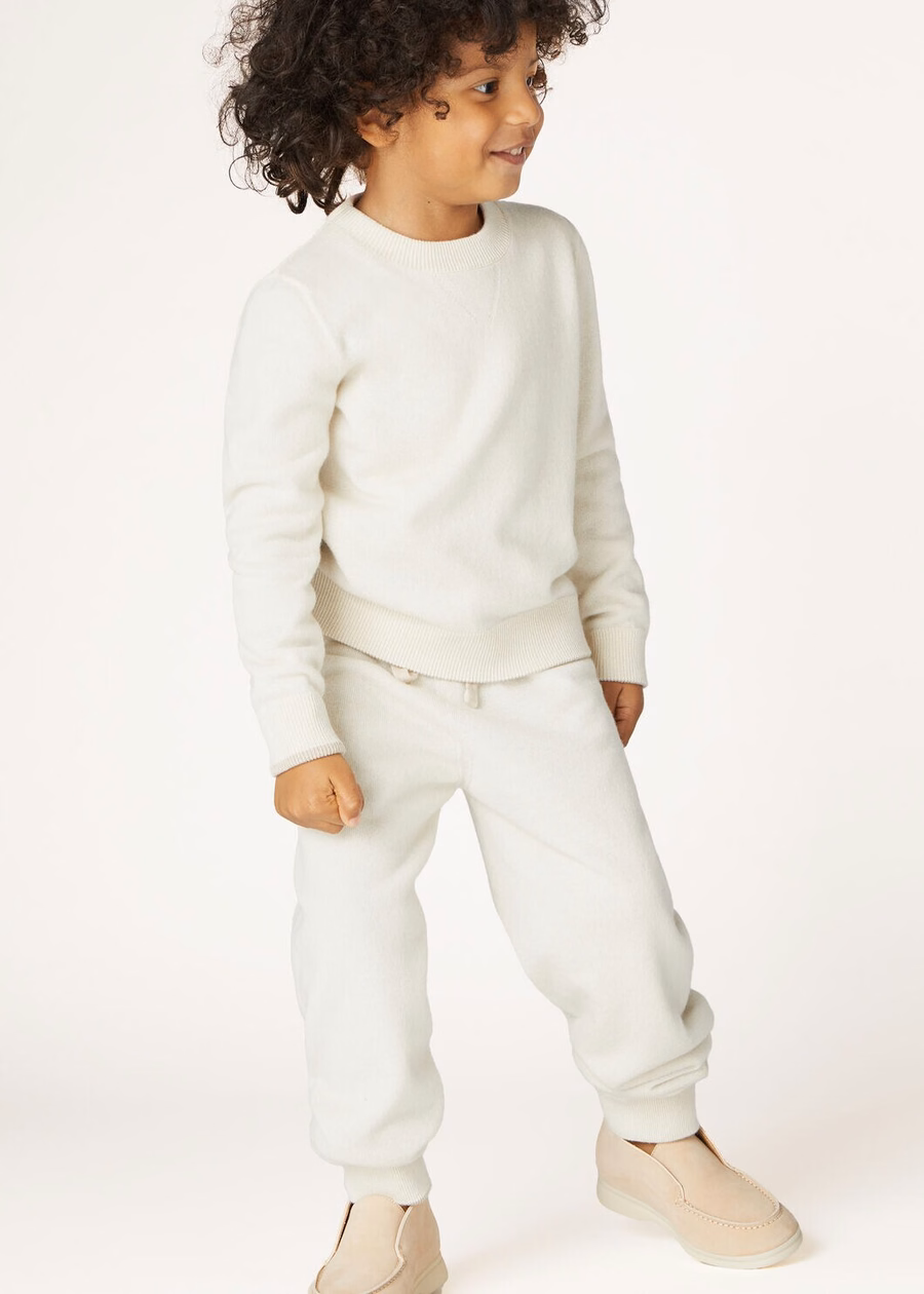 Mala Duo Natural Cashmere/Nougat para Crianças