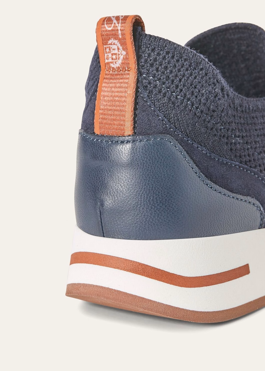 Tênis infantil 360 LP Flexy Walk Wish® Wool Azul Marinho