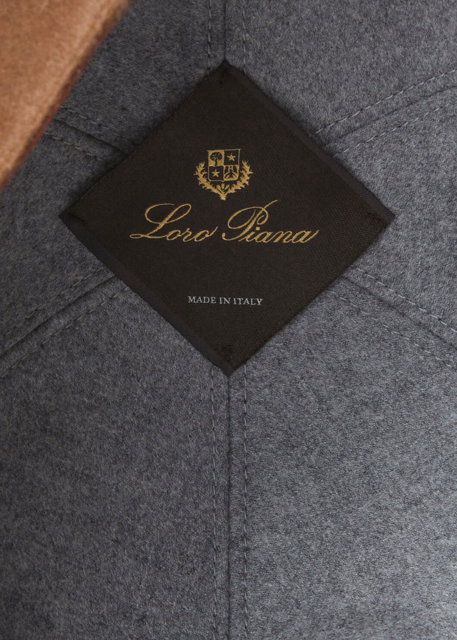 Boné de beisebol de cashmere - Storm System® Castanho