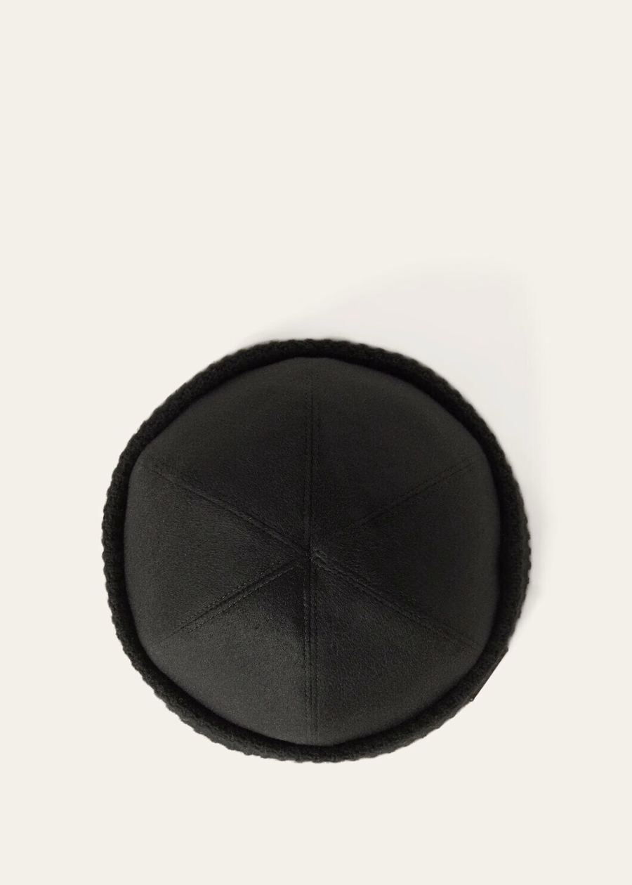 Gorro de cashmere - Storm System® Preto