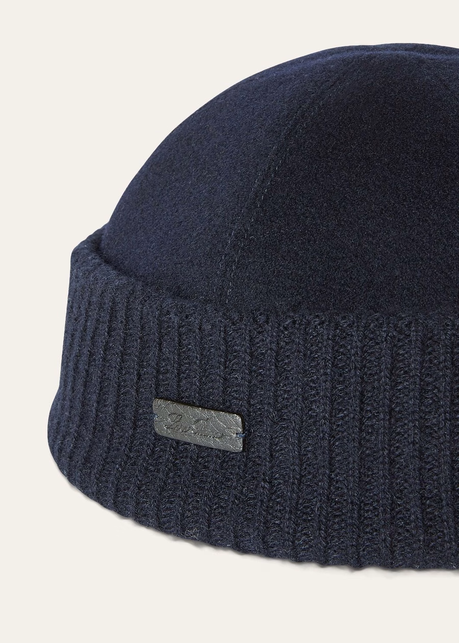 Gorro de cashmere - Storm System® Azul Marinho