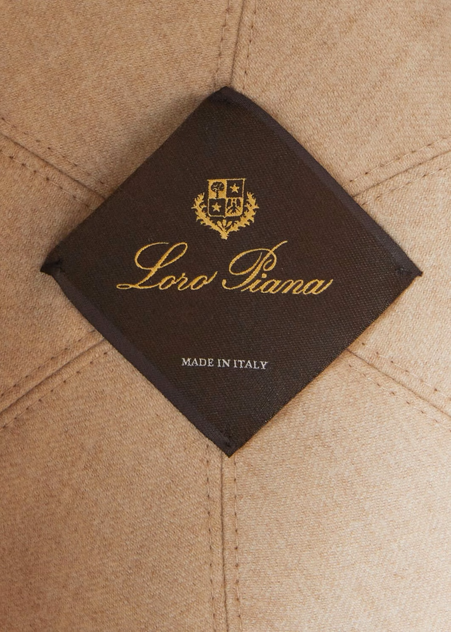 Boné de beisebol Pecora Nera® Steel Brown