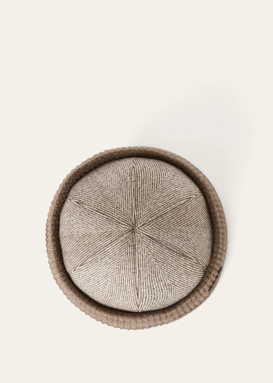 Gorro Pecora Nera® Natural Castanho