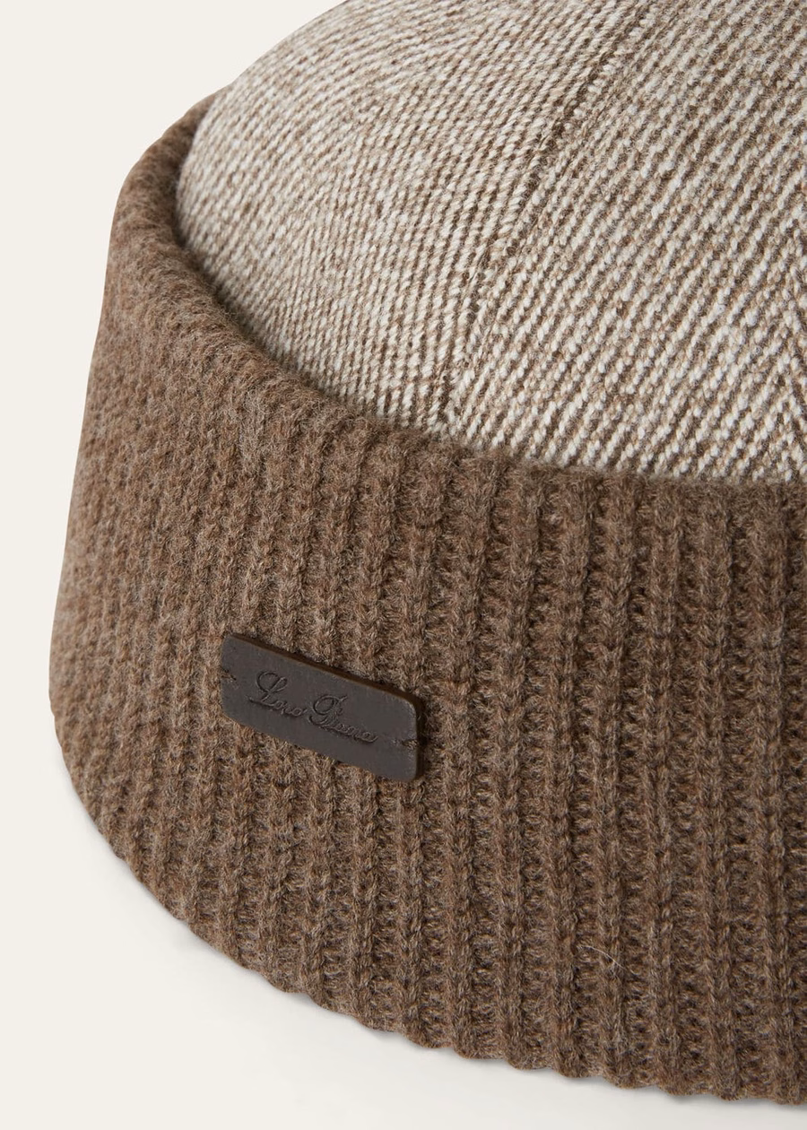 Gorro Pecora Nera® Natural Castanho