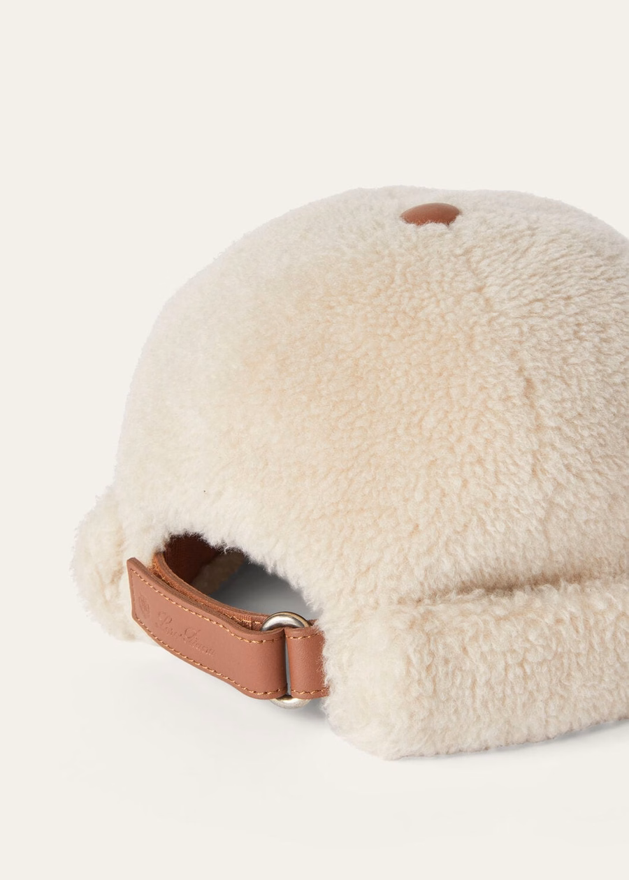 Gorro de seda cashmere com papiro antigo