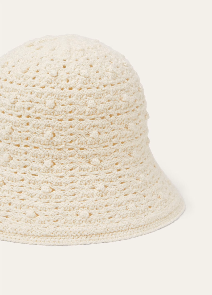 Chapéu de cashmere Arola ABACA Nougat