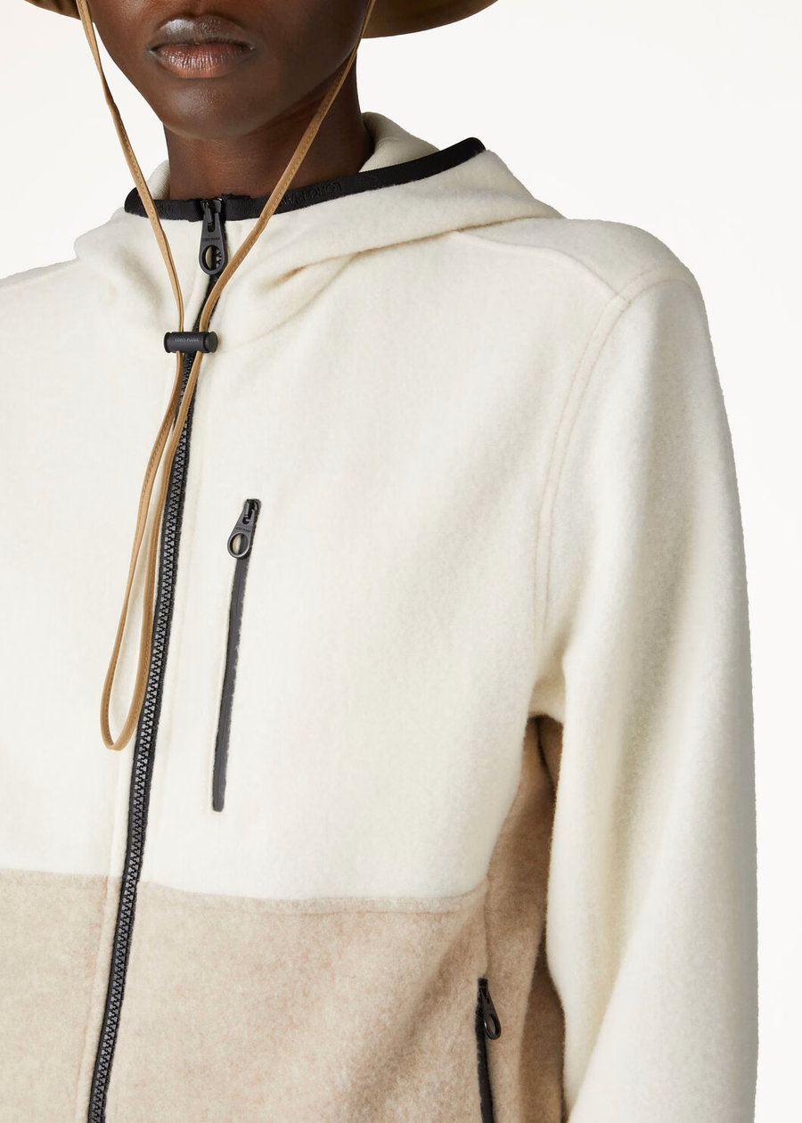 Terminillo Moletom Com Capuz Cashmere Nougat/Kasha Melange