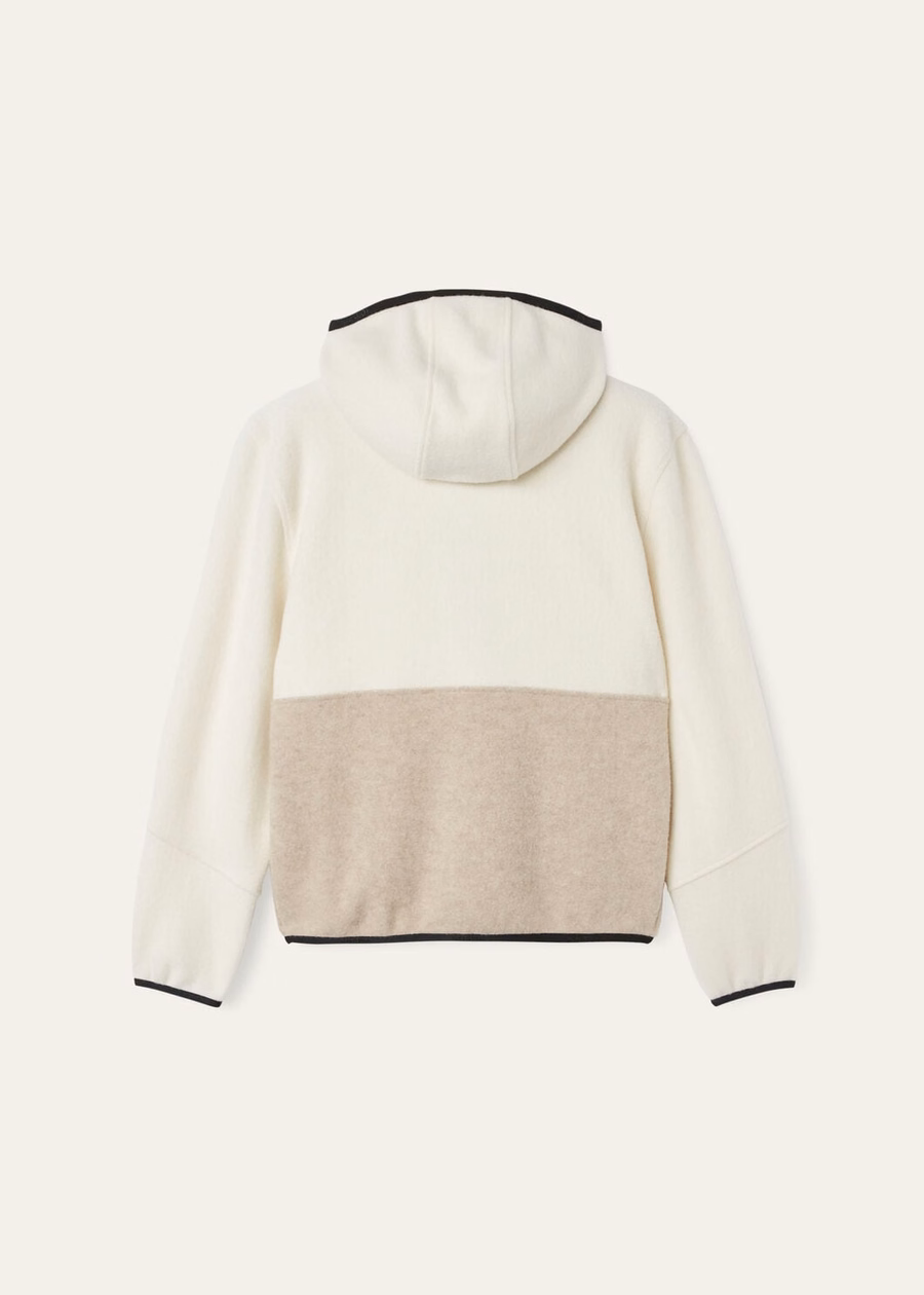 Terminillo Moletom Com Capuz Cashmere Nougat/Kasha Melange