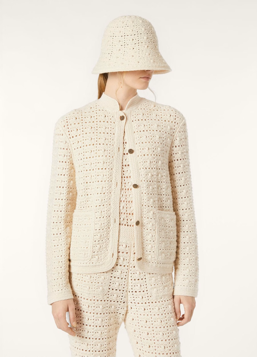 Jaqueta de cashmere Arola ABACA Nougat