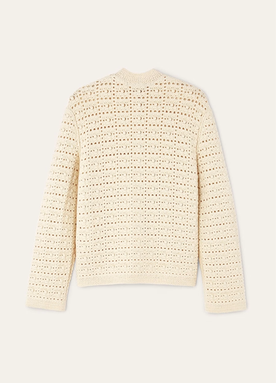 Jaqueta de cashmere Arola ABACA Nougat