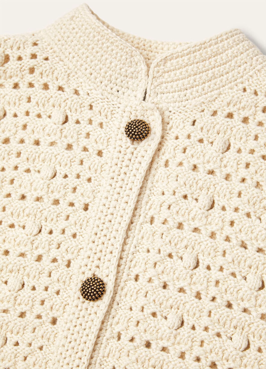 Jaqueta de cashmere Arola ABACA Nougat