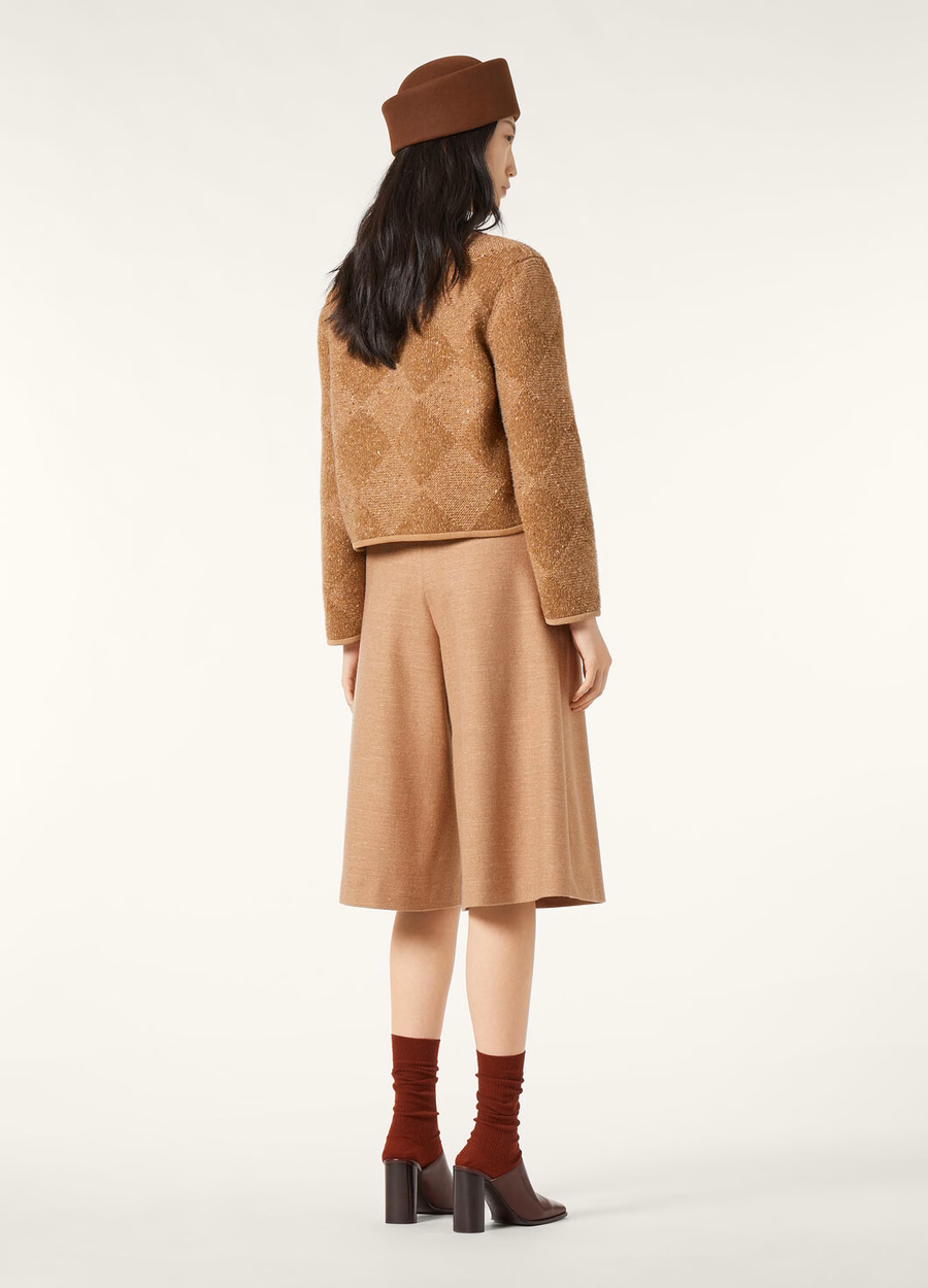 Jaqueta Cernobbio Cashmere Maçã Mostarda