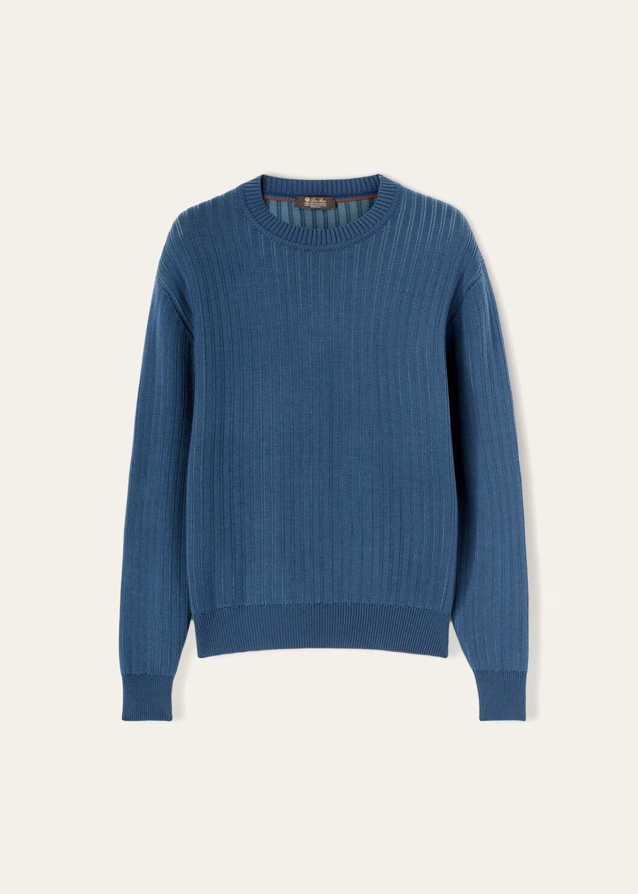 Camiseta Cook Crewneck The Gift of Kings® Azzurro Petrolio Vanise'