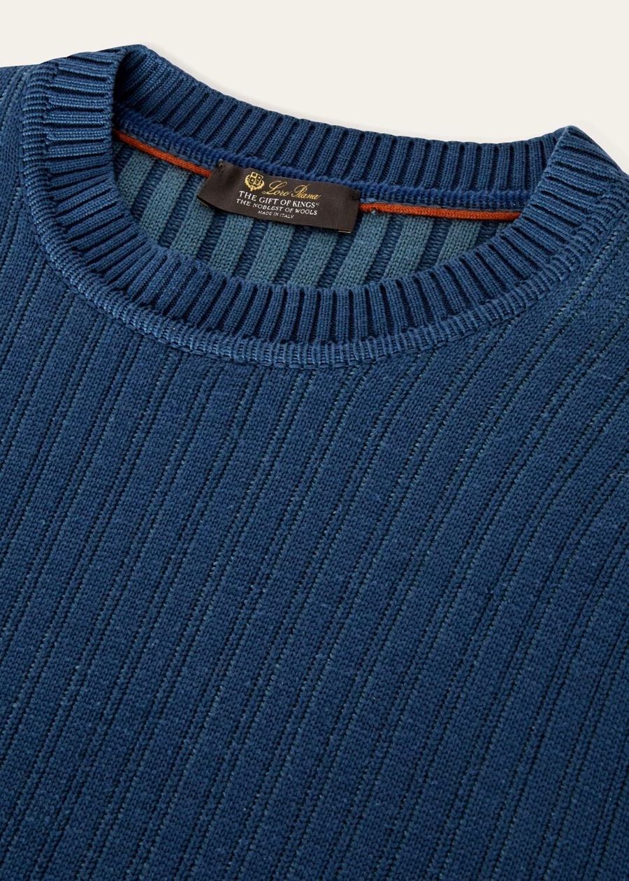 Camiseta Cook Crewneck The Gift of Kings® Azzurro Petrolio Vanise'