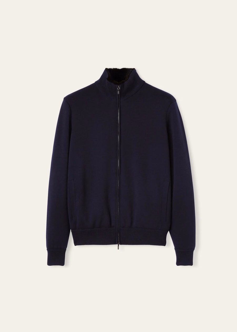 Jaqueta Bomber Shiretoko The Gift of Kings® Azul Marinho