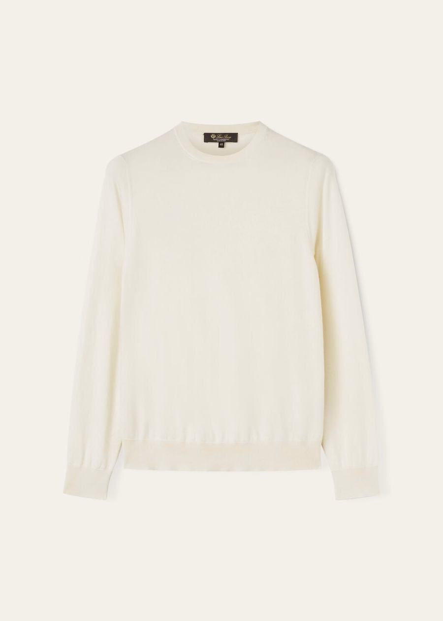 Camiseta de gola redonda Jubilee em cashmere puro Jubilee