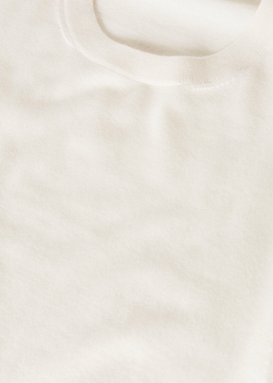 Camiseta de gola redonda Jubilee em cashmere puro Jubilee