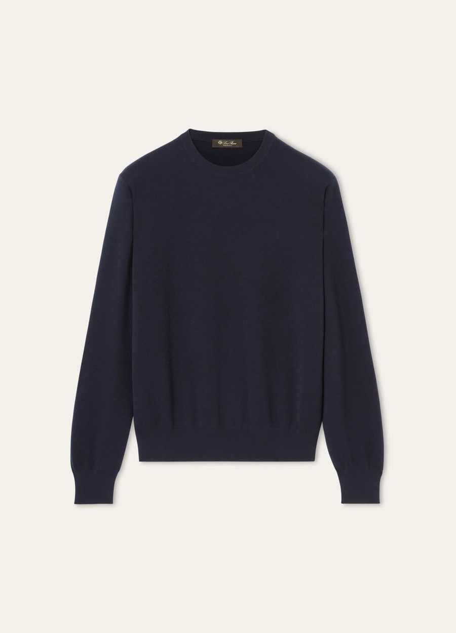 Empire The Gift of Kings® Crewneck Wish® Azul Marinho Lã