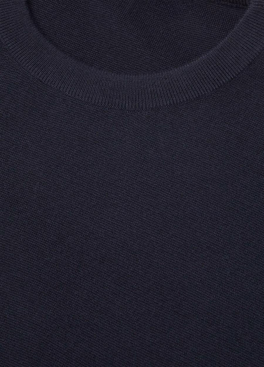 Empire The Gift of Kings® Crewneck Wish® Azul Marinho Lã