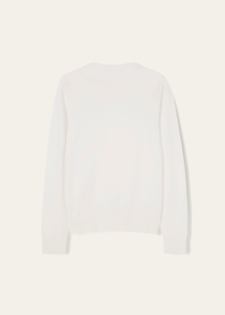 Neo Piuma Crewneck Cashmere Branco