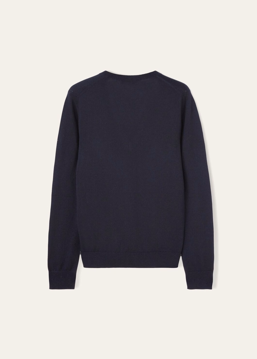 Novo Piuma V-Deck Cashmere Azul Marinho