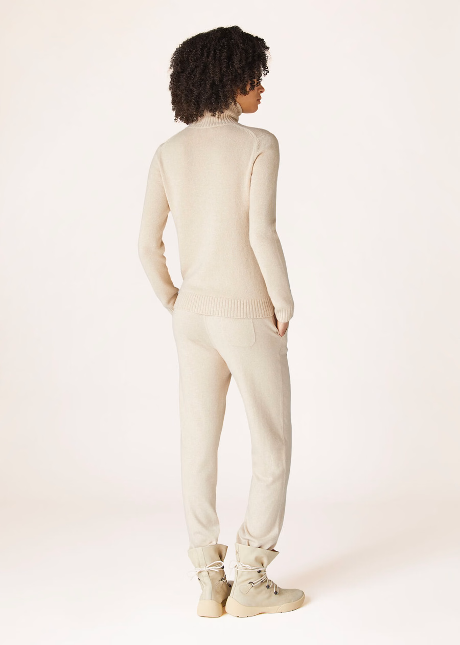 Gola alta Parksville Baby Cashmere Natural Melange
