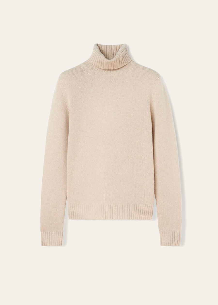 Gola alta Parksville Baby Cashmere Natural Melange
