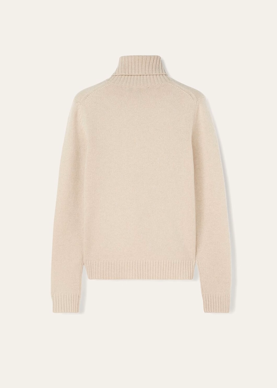 Gola alta Parksville Baby Cashmere Natural Melange