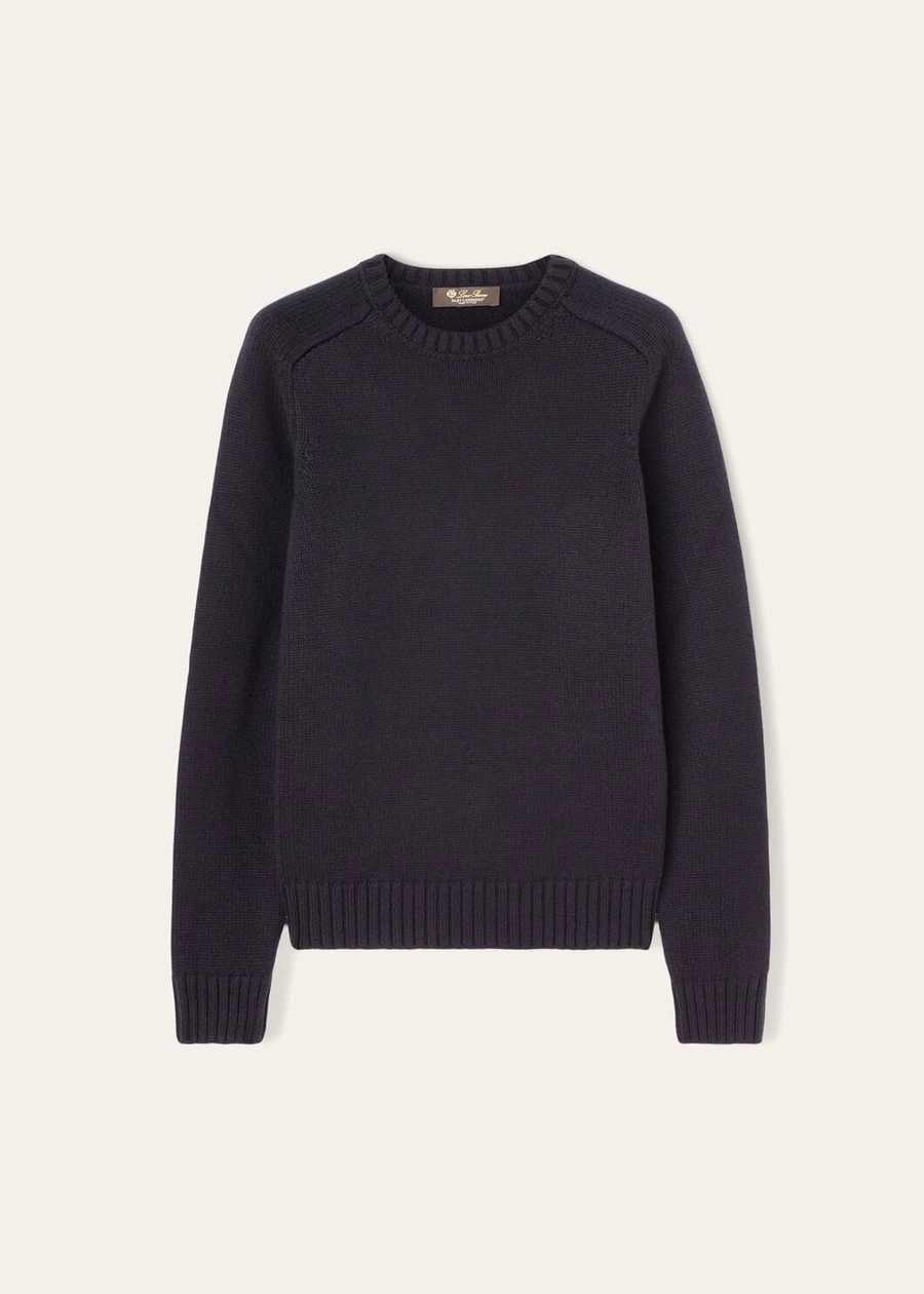Camiseta Parksville Crewneck Baby Cashmere Azul Marinho