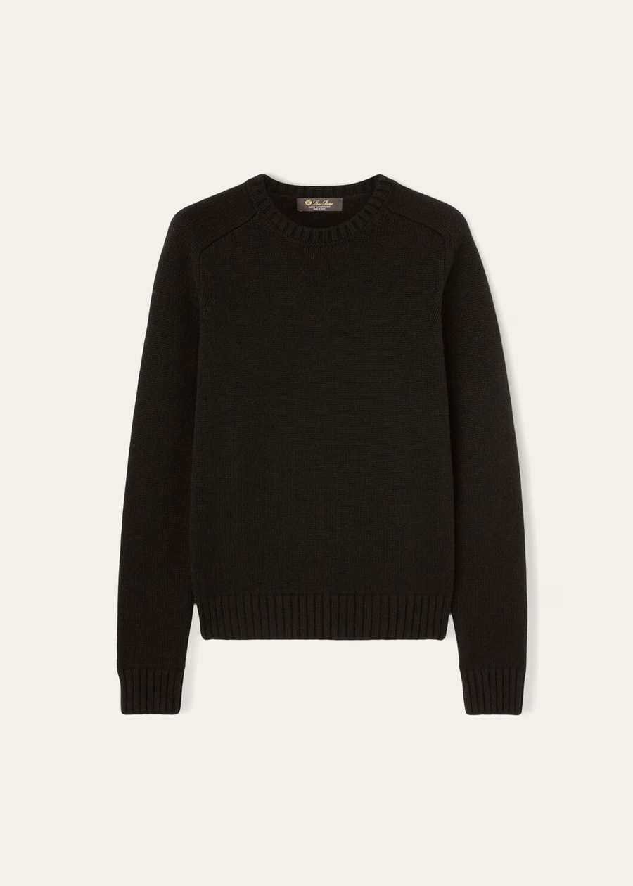 Camiseta Parksville Crewneck Baby Cashmere Preta