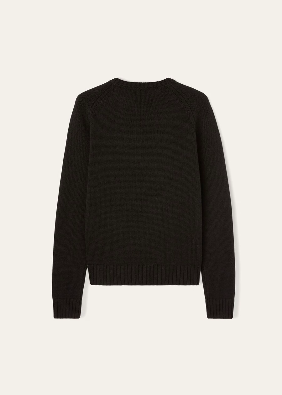 Camiseta Parksville Crewneck Baby Cashmere Preta