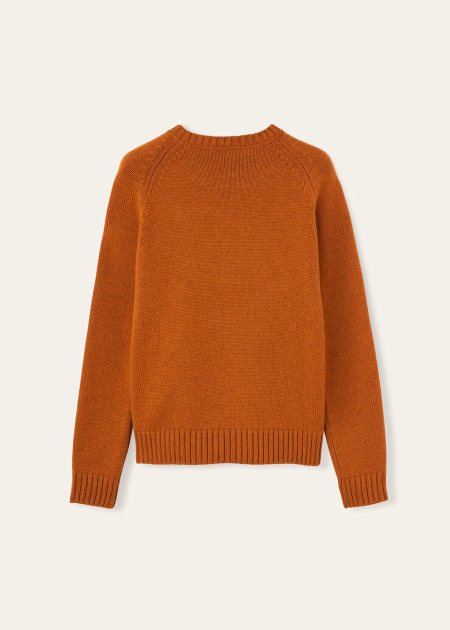 Camiseta Parksville Crewneck Baby Cashmere Autumn Blaze Melange