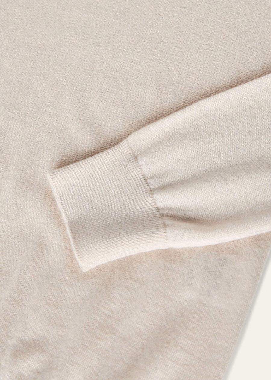 Neo Piuma Gola Alta Cashmere Tapioca