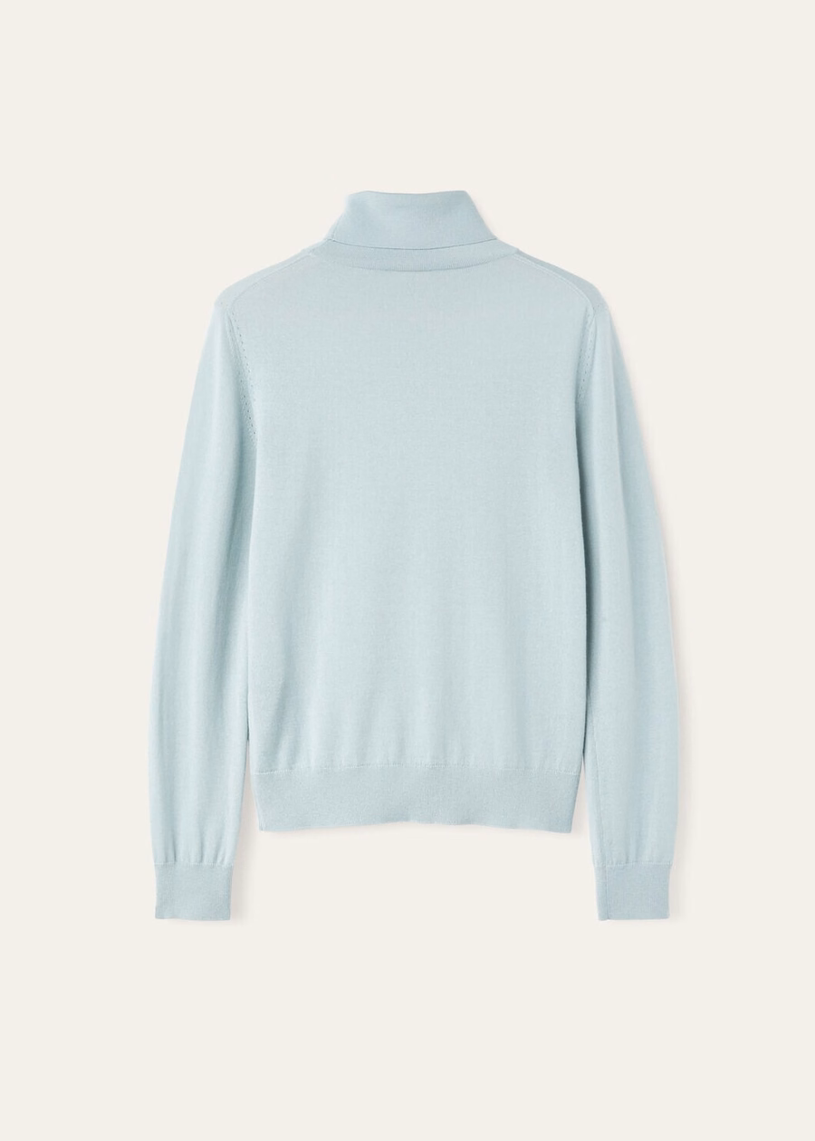 Neo Piuma Gola Alta Cashmere Brisa de Menta