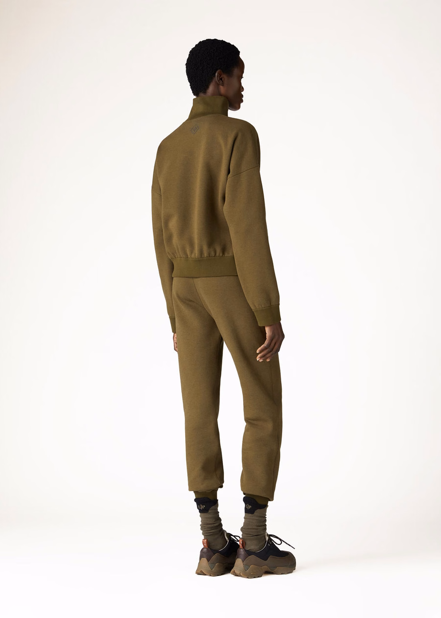 Suéter Larecchio de algodão e cashmere com alecrim