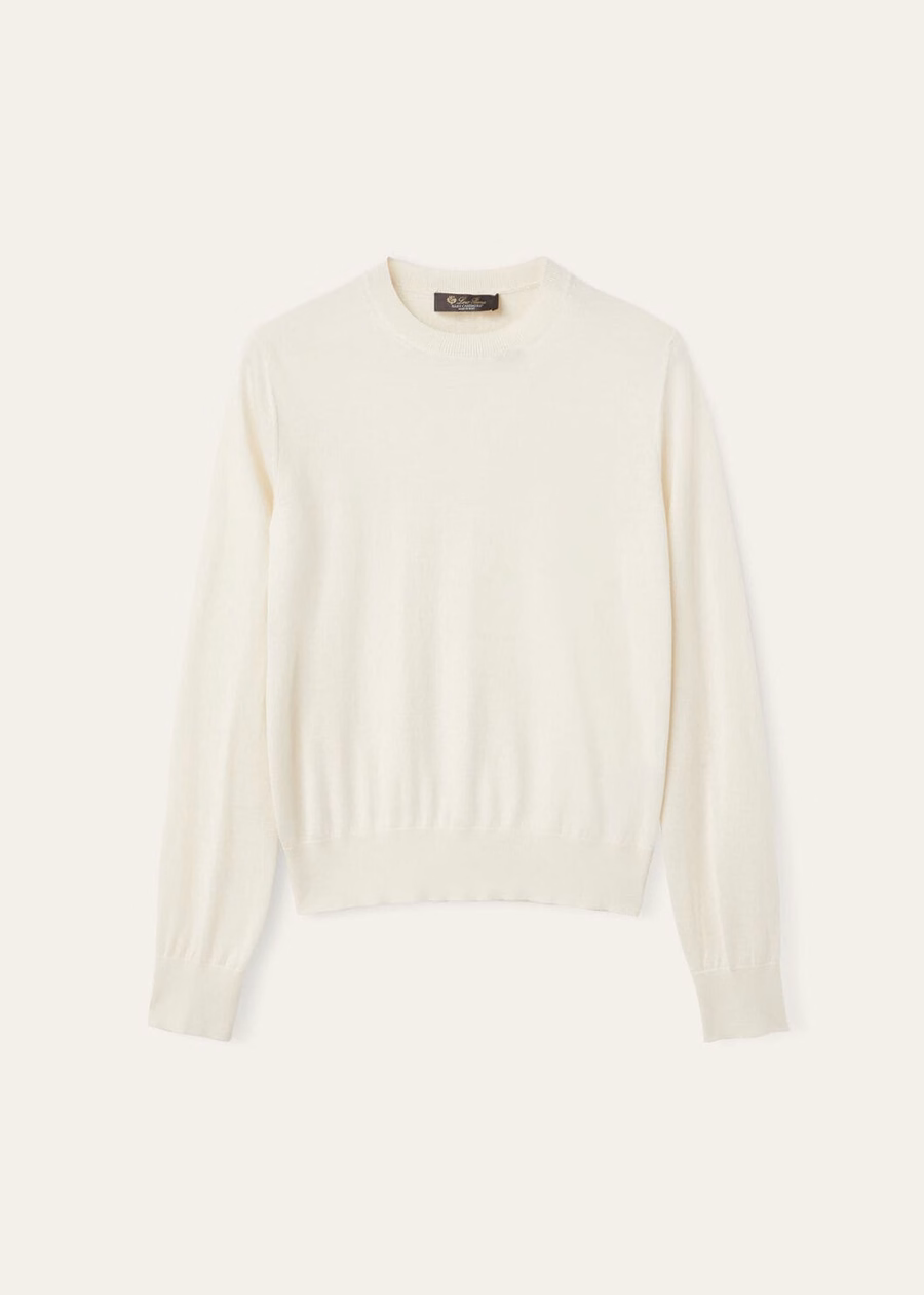 Camiseta de gola redonda Jubilee em cashmere puro Jubilee